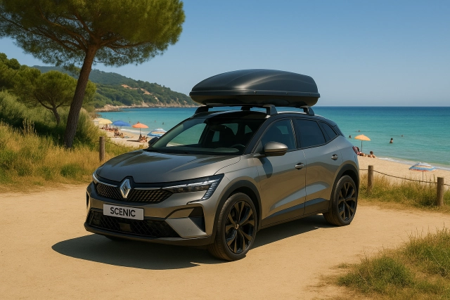 Vacances 2025 : Coffre de toit Renault & Dacia + barres offertes – L’offre à ne pas manquer !