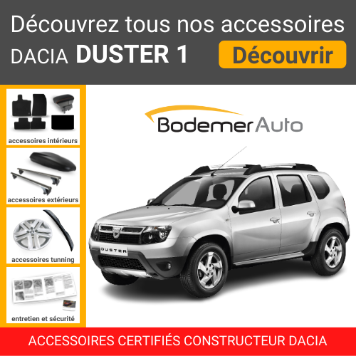 Bac de coffre étanche pour Dacia Duster 1