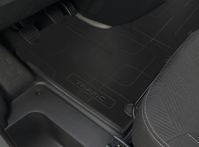 Tapis de sol étanche rang 2 - Renault TRAFIC 3