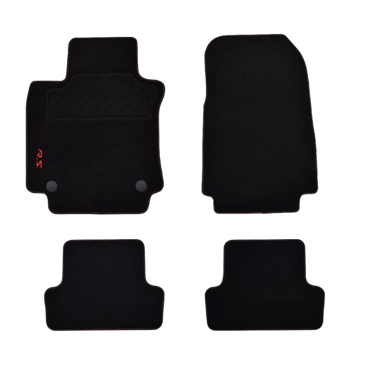 Tapis de sol Renault CLIO 4 RS Lot de 4 (AV+AR)- Renault Sport