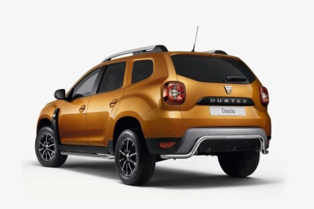 Barre Arrière chromée Dacia DUSTER 2