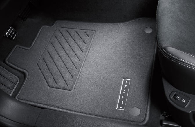 Tapis de sol Renault LAGUNA 3 Lot de 4 (AV+AR) - Expression – réf. 7711422912