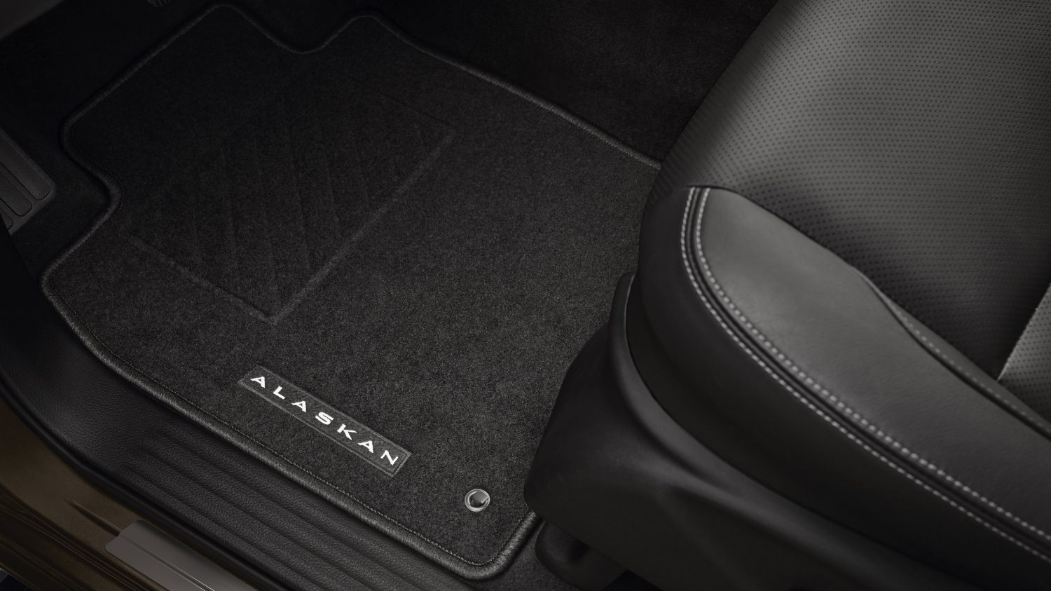 Tapis de sol textile Premium Lot de 4 (AV+AR) - Renault ALASKAN