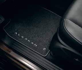 Tapis de sol textile Confort Lot de 4 (AV+AR) - Renault ALASKAN – réf. 8201704735