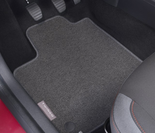 Tapis de sol Renault TWINGO 2 Lot de 4 (AV+AR) - Confort