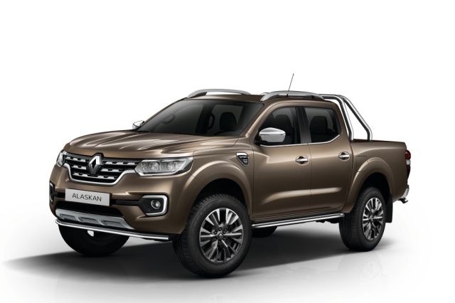 Barres de style chromées -  RENAULT Alaskan – réf. 8201708238
