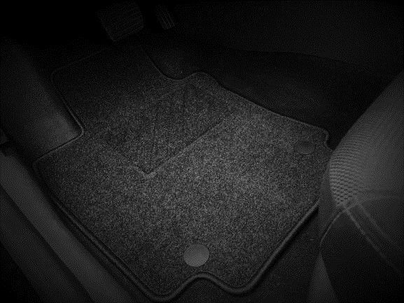 Tapis de sol Renault CLIO 3 Lot de 4 (AV+AR) - Essentiel