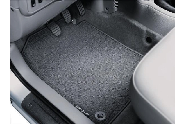Tapis de sol Renault KANGOO 1Lot de 4 (AV+AR) - Confort