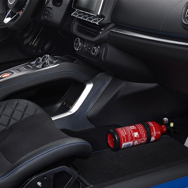 Kit Extincteur Alpine A110 – réf. 7711788640 - 8201708544