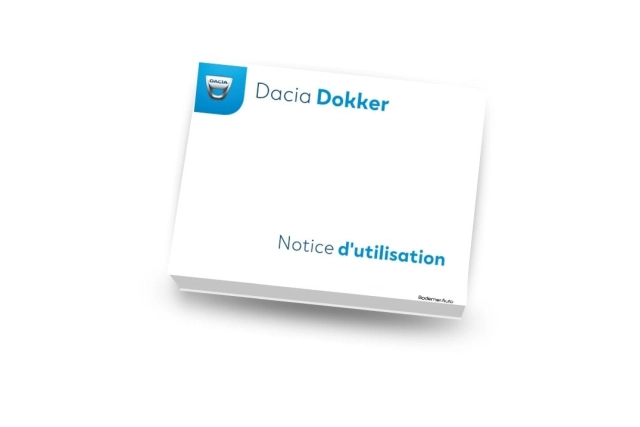 Notice d'utilisation - Dacia DOKKER