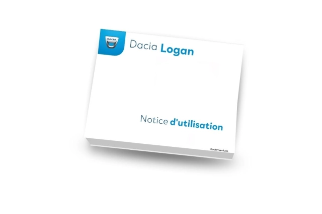 Notice d'utilisation - Dacia LOGAN