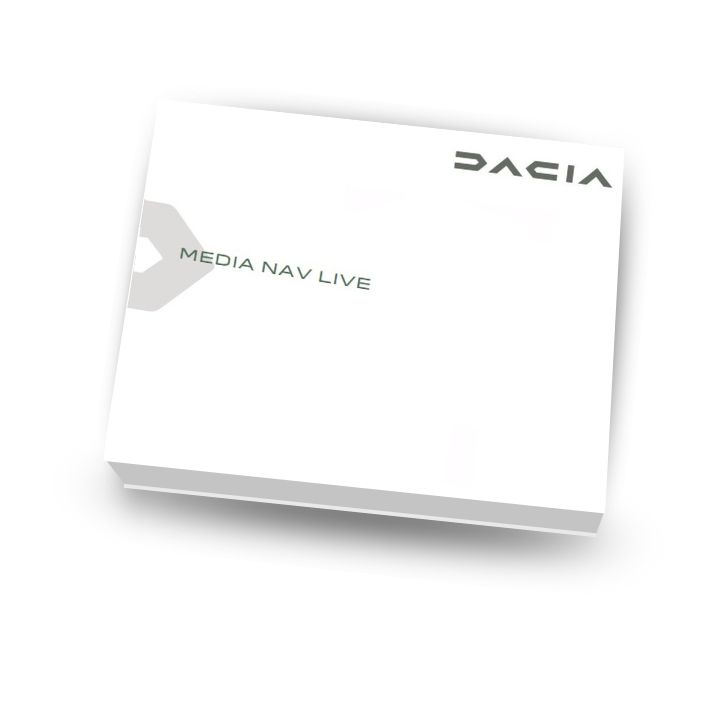 Notice Multimédia MEDIA-NAV LIVE - DACIA DUSTER 3 – réf. 2024