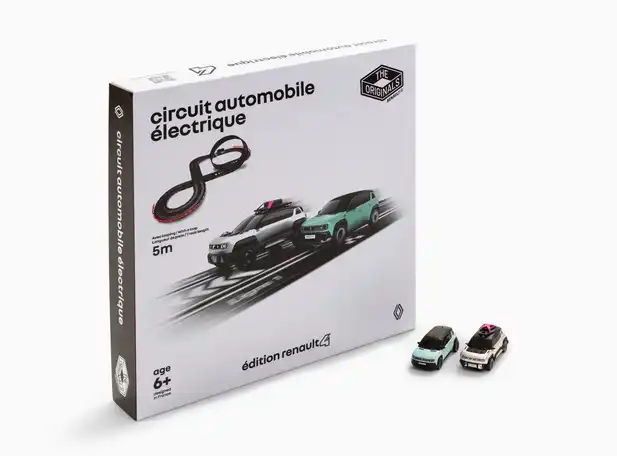 CIRCUIT ELECT 2 VOITURES R4 Renault, Dacia, Alpine - 7717276759
