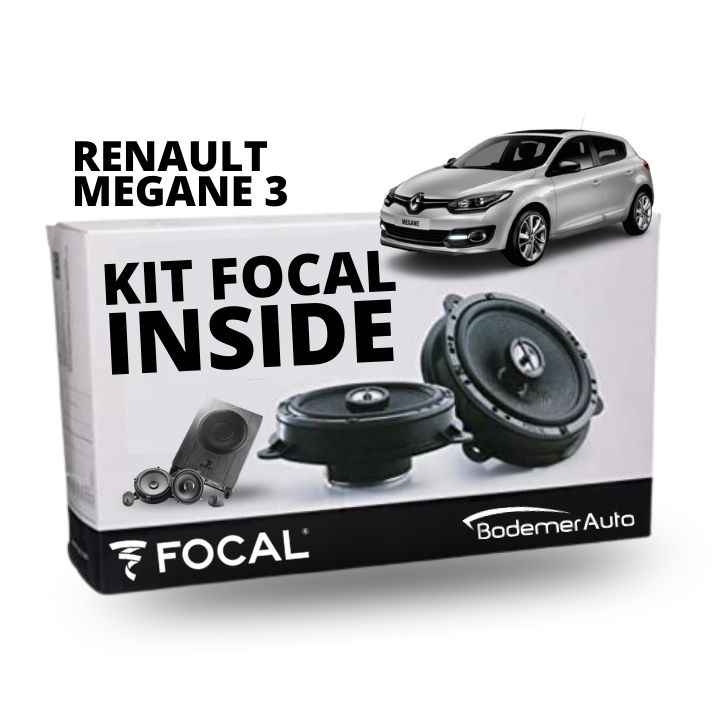 KIT FOCAL INSIDE - MEGANE 3 / ESTATE