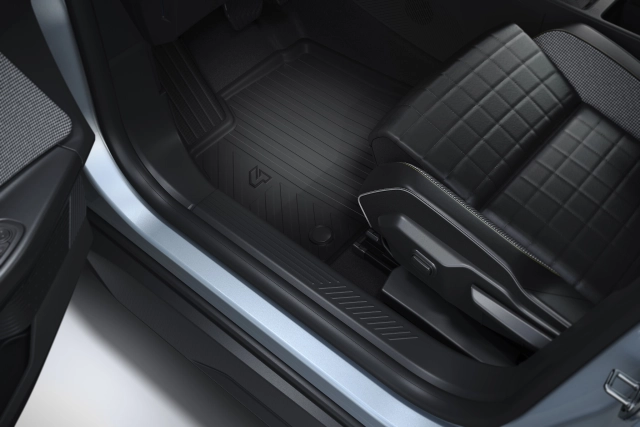 RENAULT – Tapis de sol caoutchouc Lot de 4 (AV+AR) - RENAULT R4 ELECTRIQUE