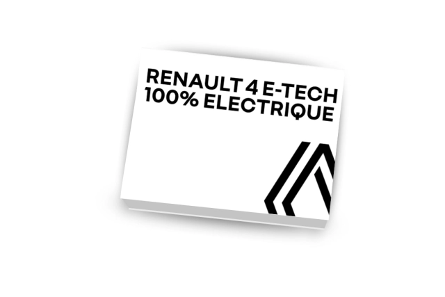 RENAULT – Notice d'utilisation - Renault R4 ELECTRIQUE