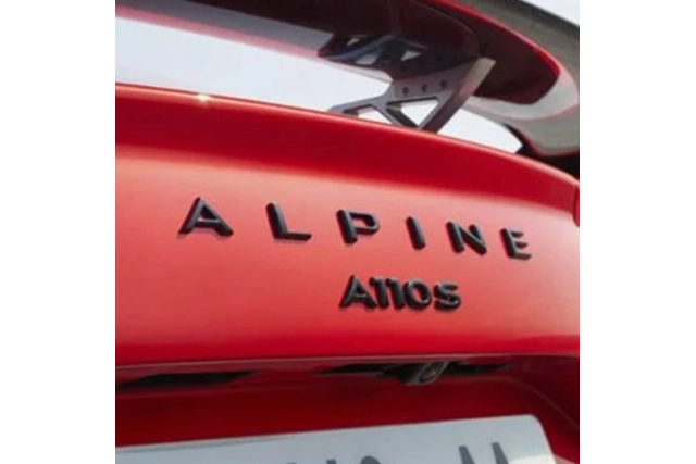 ALPINE – Monogrammes ALPINE A110S - Alpine