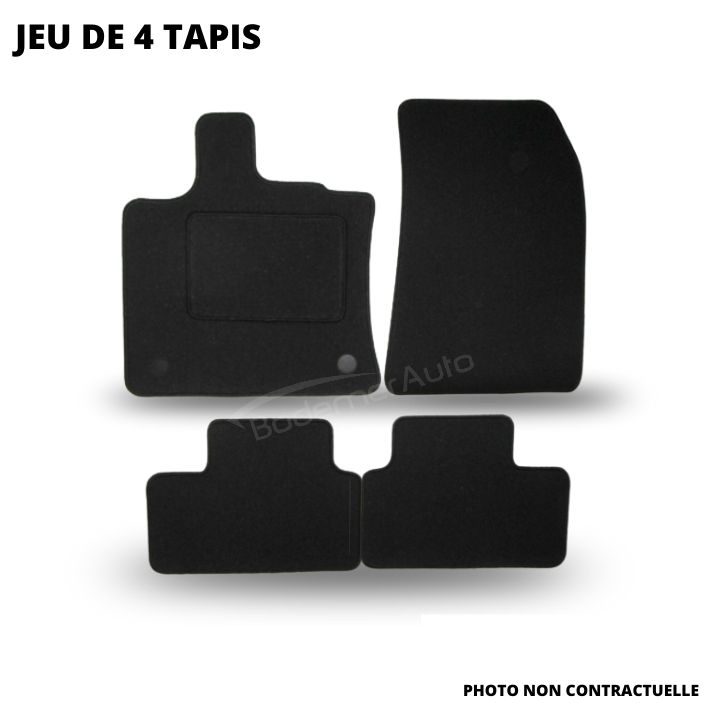 Tapis de sol Renault MEGANE 3 RS Lot de 4 (AV+AR) - Renault Sport