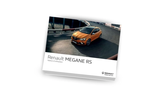 RENAULT – Notice d'utilisation Megane 4 RS