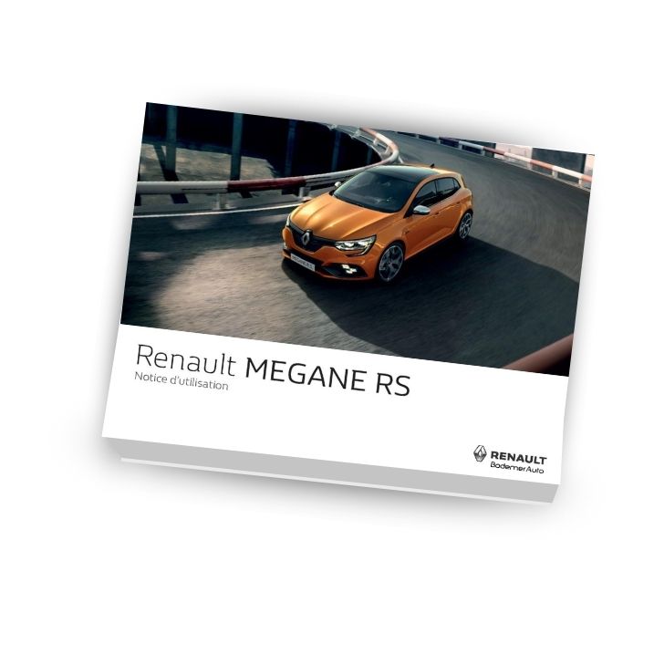 Notice d'utilisation Megane 4 RS