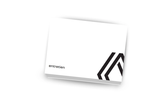 RENAULT – Carnet d'informations entretien - Véhicule Renault