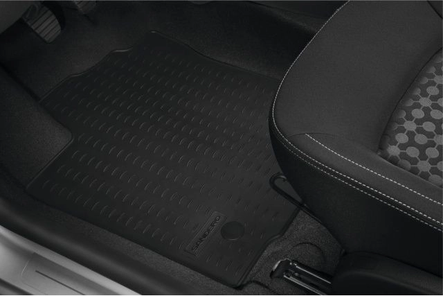 Tapis de sol caoutchouc Sandero 2 Lot de 4 (AV+AR)