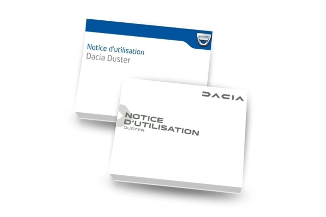 Notice / Manuel d'utilisation Dacia DUSTER 2