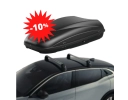 Pack −10 % :  ARKANA - COFFRE DE TOIT 480 L + BARRES DE TOIT RENAULT