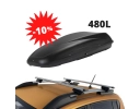 Pack −10 % SANDERO 3 STEPWAY - COFFRE DE TOIT 480 L + BARRES DE TOIT DACIA
