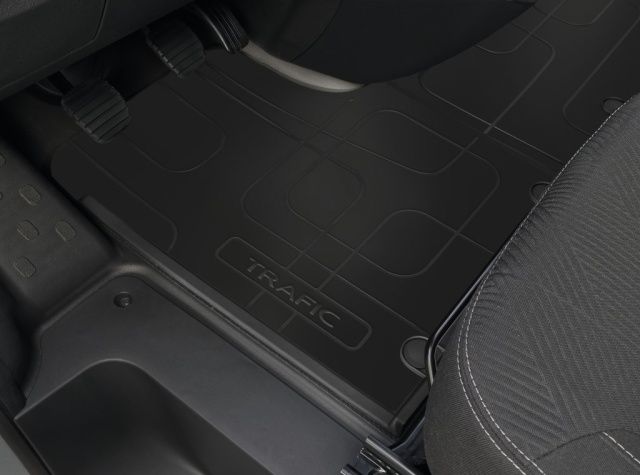 Trafic 3 Utilitaire VU -tapis de sol caoutchouc Lot de 2 (AV+AR)