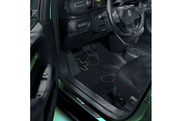 Tapis de sol premium Lot de 4 (AV+AR) - RENAULT Twingo 4 électrique (2026)