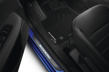 Tapis de sol Dacia SANDERO 3 / 3 STEPWAY - Premium - Lot de 4 (AV+AR) – réf. 749026910R