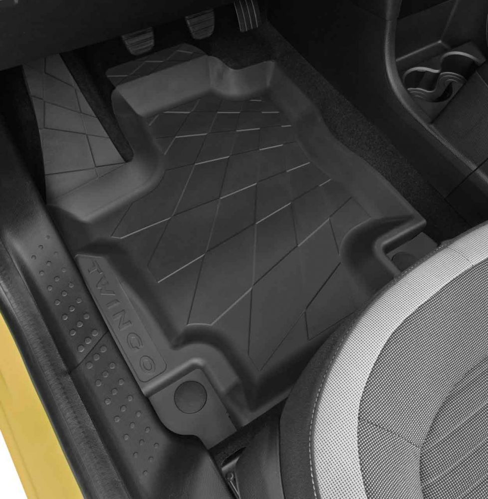 Tapis de sol caoutchouc - RENAULT TWINGO E-TECH