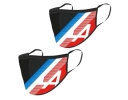 Masque Textile Officiel Alpine F1 Team - LOT de 2