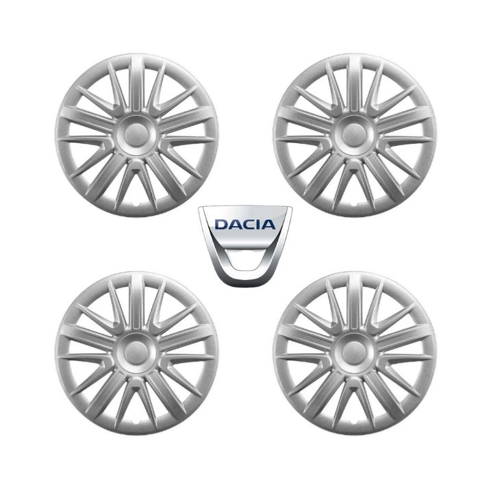 Enjoliveur ELDO 14 pouces - DACIA (Lot de 4)