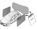 Pare-soleil Pack complet - RENAULT CLIO 5