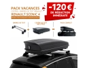 Pack coffre et barres de toit RENAULT SCENIC E-TECh | - 120 € de remise immédiate – réf. 8201633733+7711948972 – photo 1