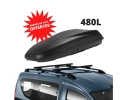 DOKKER - COFFRE DE TOIT 480 L + BARRES DE TOIT OFFERTES - DACIA