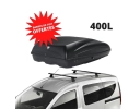 DOKKER VAN - COFFRE DE TOIT 400 L + BARRES DE TOIT OFFERTES - DACIA