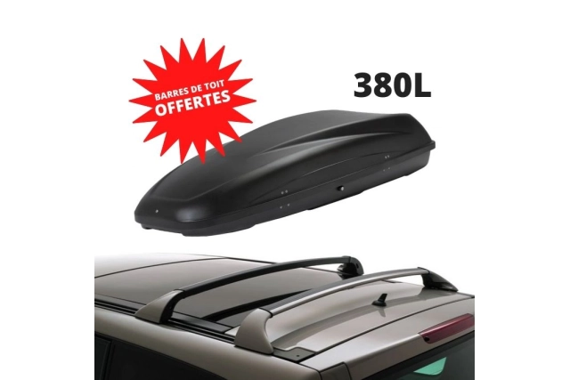 ESPACE 4 - COFFRE DE TOIT 380 L + BARRES DE TOIT OFFERTES - RENAULT