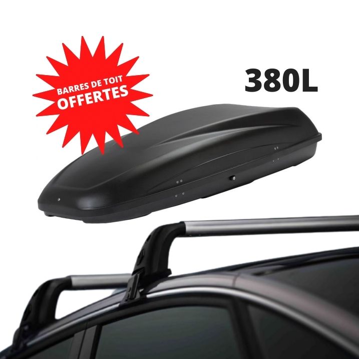 ESPACE 5 - COFFRE DE TOIT 380 L + BARRES DE TOIT OFFERTES - RENAULT