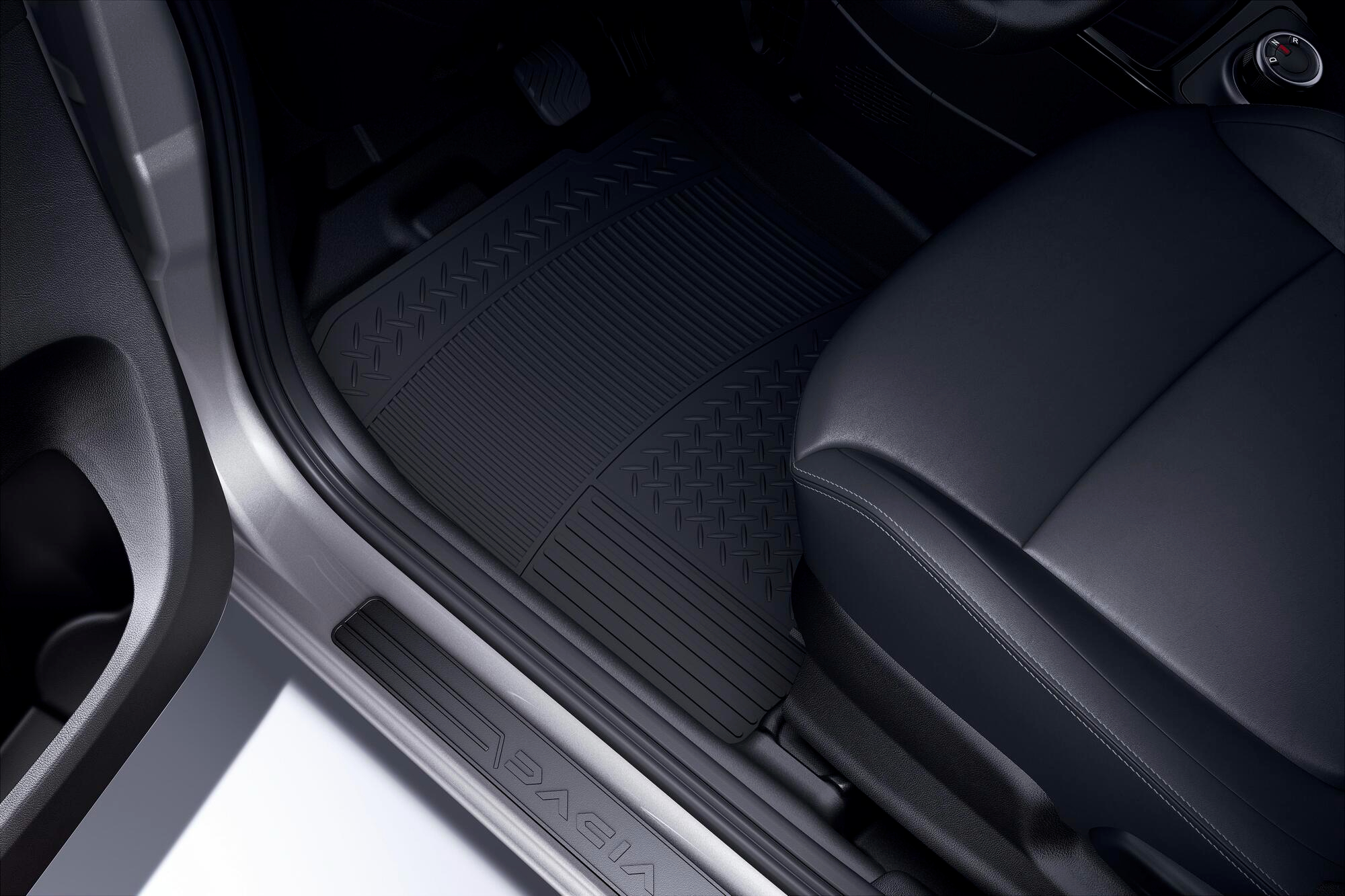 Tapis de sol caoutchouc Lot de 4 (AV+AR) - DACIA SPRING – réf. 873707930R