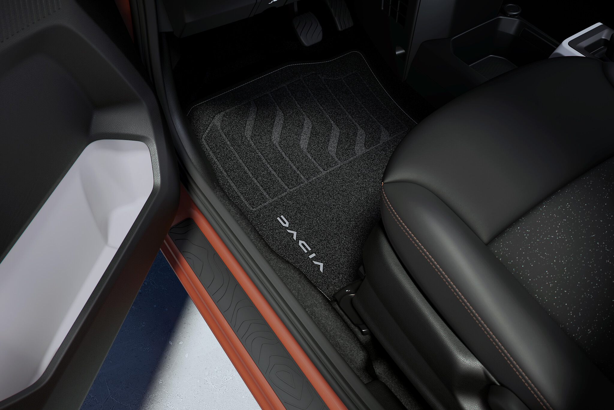 Tapis de sol premium Lot de 4 (AV+AR) - DACIA SPRING