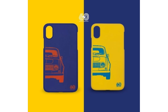 Coque Iphone 10 60 ANS 4L - RENAULT