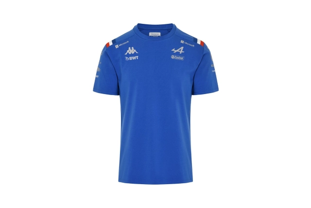 T-shirt ALPINE F1 Team Garage Bleu - Homme