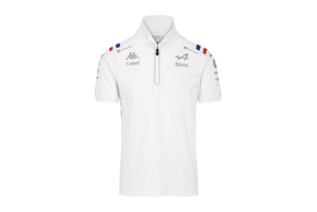 Polo ALPINE F1 TEAM Blanc - Homme