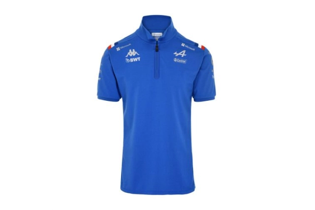 Polo ALPINE F1 Team bleu - Homme