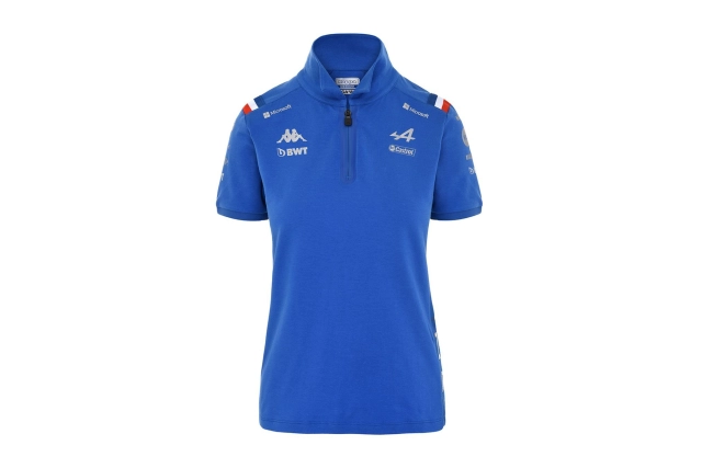 Polo ALPINE F1 Team Bleu - Femme