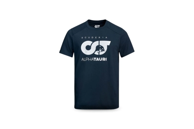 T-shirt bleu LOGO  ALPHA TAURI F1