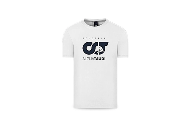 T-shirt blanc LOGO ALPHA TAURI F1